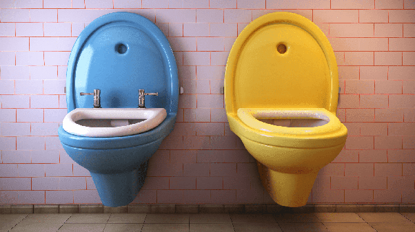 Why do toilets in Germany have a flat bottom and a hole on the opposite side? Main-qimg-bb9183ffa6eb408d63e2701129e3d89e