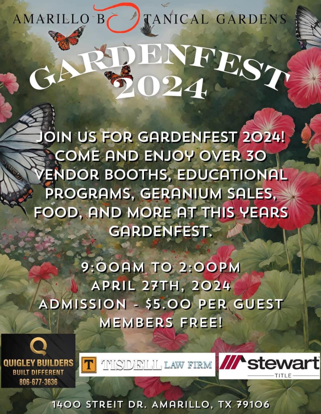 Gardenfest 2024 @ Gardenfest 2024 | Amarillo | Texas | United States