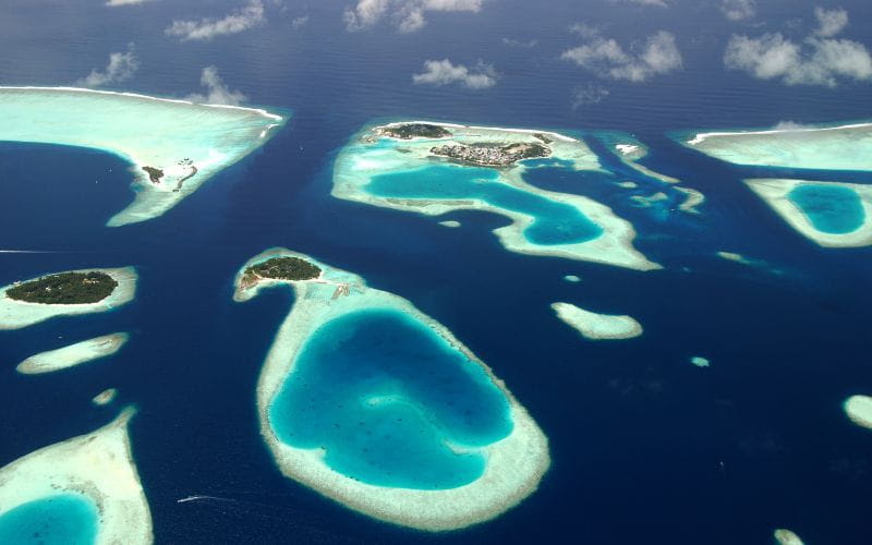 Islands in the Maldives