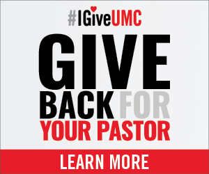 Give back for your pastor: #IGiveUMC