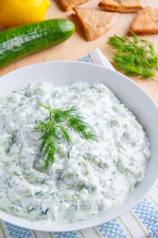 Tzatziki Sauce (Greek Cucumber Salad)