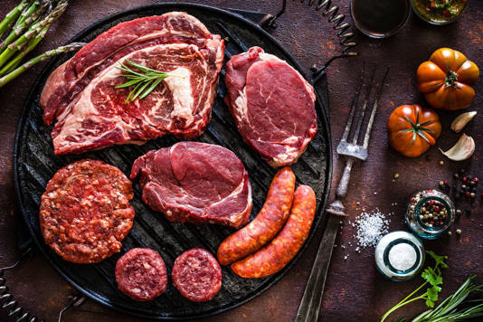 Red meat should be kept to a minimum. Getty Images