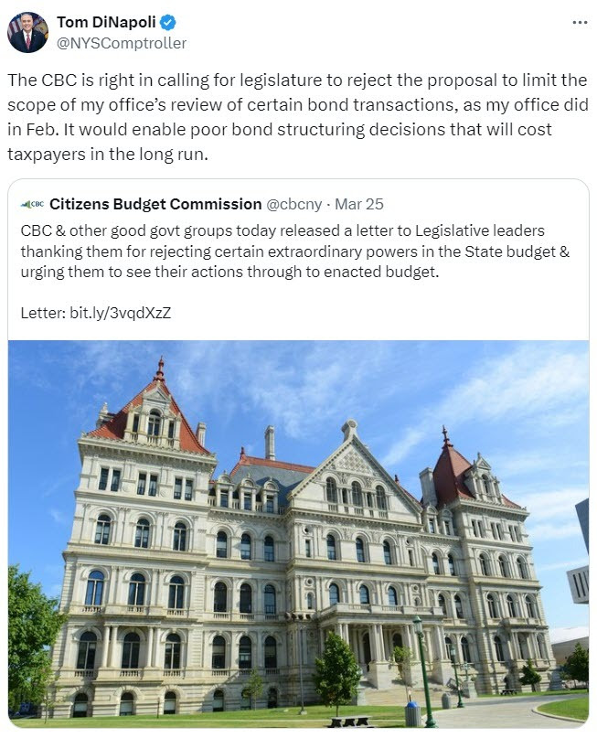 Citizens budget Tweet of the week