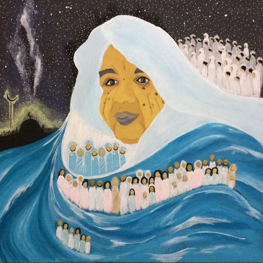 Reem Al Jeally (Sudan), Sea of Giving, 2016