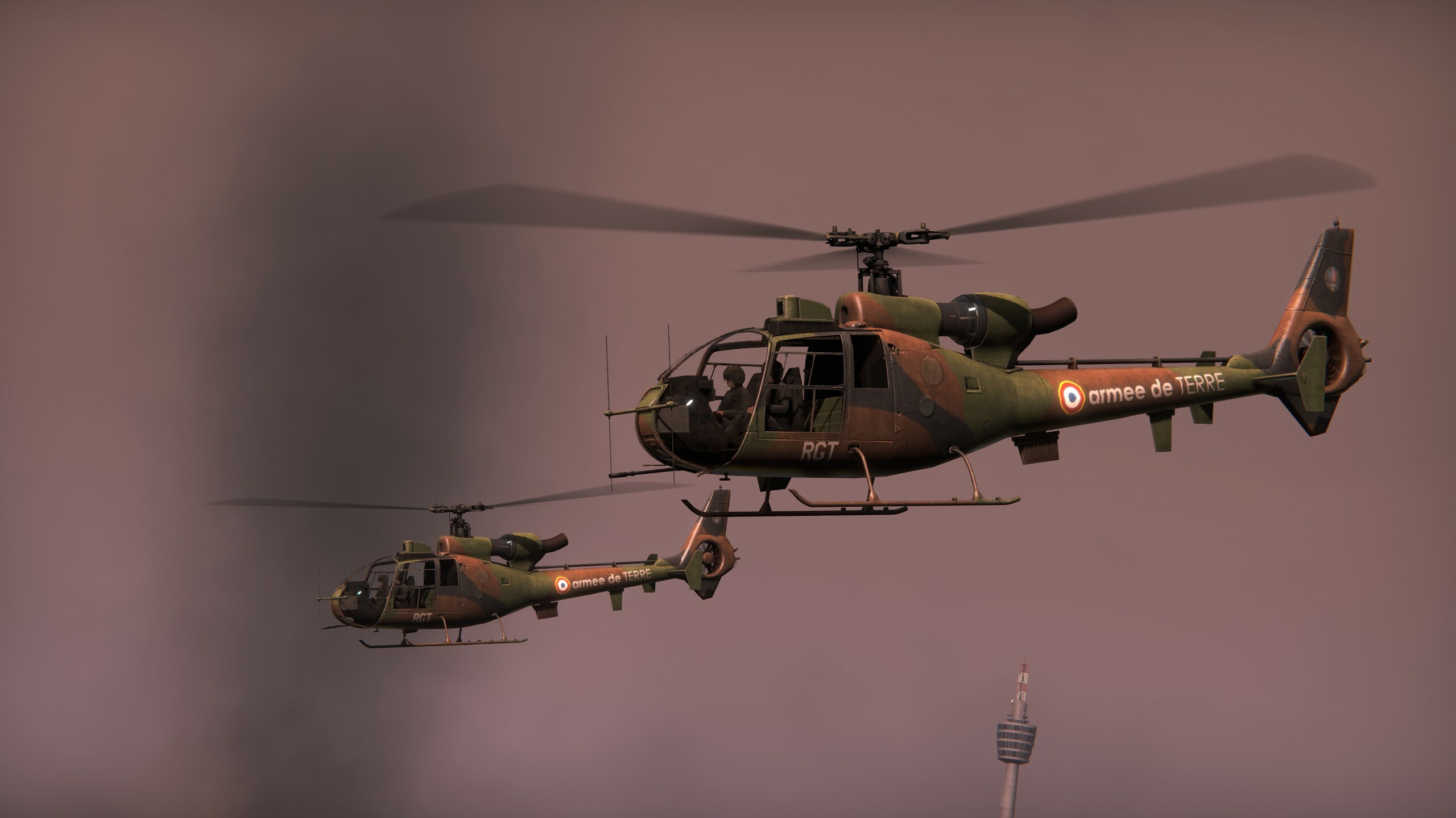 REGIMENTS DLC: Winds of Change - Helicopters attack