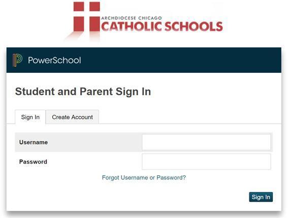 powerschool login screen