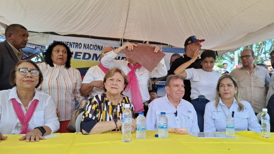 Edmundo González en Guayana promete acabar con la persecución contra trabajadores