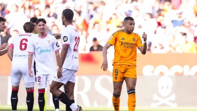  Crónica del Sevilla FC - Real Madrid CF: 0-2