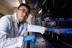 Xiaoyu Yang, a graduate student in the Systems, Synthetic and Physical Biology Ph.D. program at Rice, is the lead author on a study published in the journal Science.