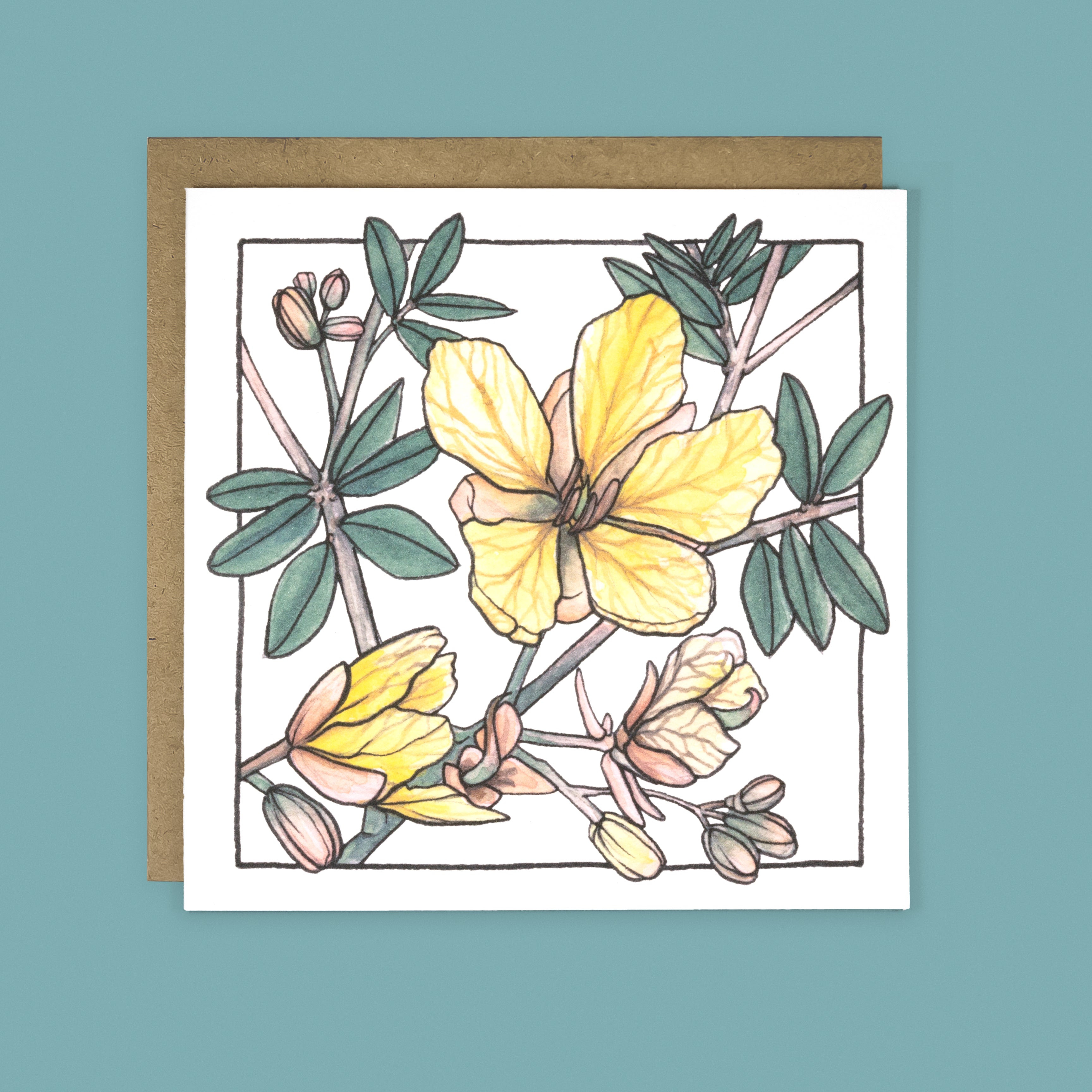 Image of Desert Senna | Desert Bloom Greeting Card