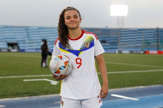 Mariana Barreto, la goleadora que brilla con la Vinotinto en el Suramericano Sub-20