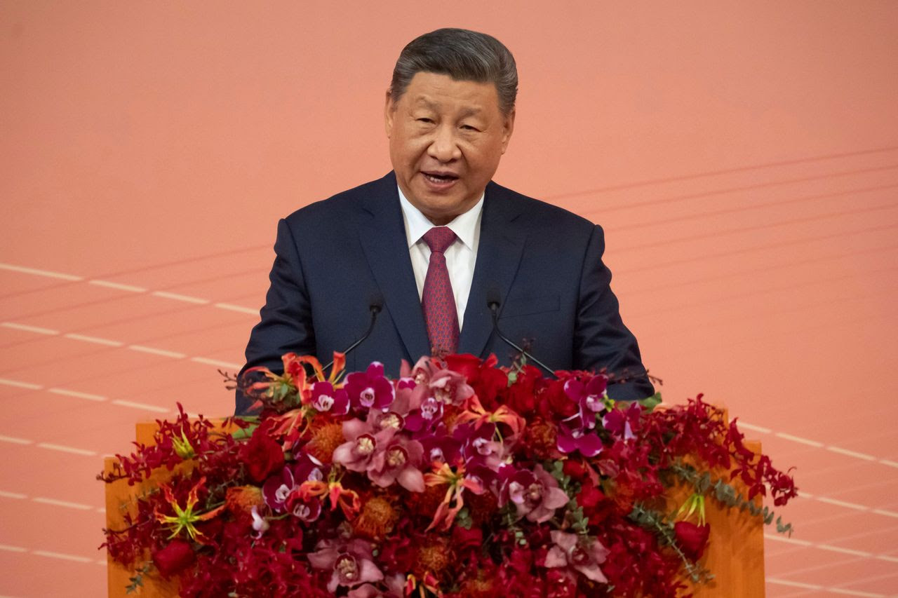 Chinese President Xi Jinping in Macao, Dec. 19, 2024. (AP Photo/Anthony Kwan)