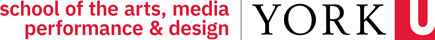 York University School of the Arts, Media, Performance & Design logo