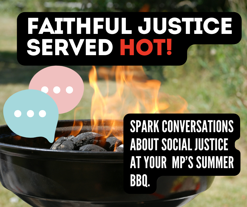 Spark Conversations about Social Justice at your MP's Summer BBQ