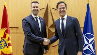 NATO Secretary General meets Montenegro Prime Minister Milojko Spajić