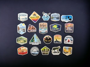 state park sticker collection