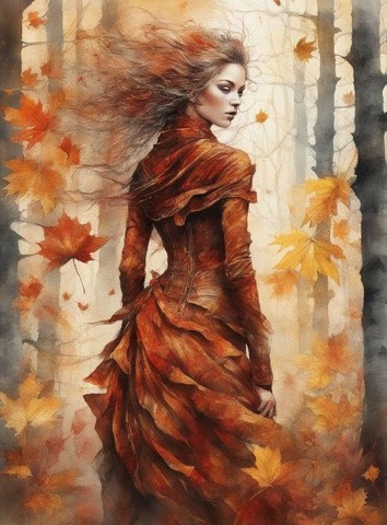 Fall-Lady