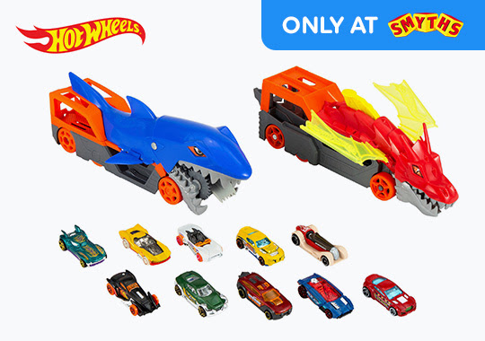 Hot Wheels City Battling Creature Transports Playsets and Vehicles