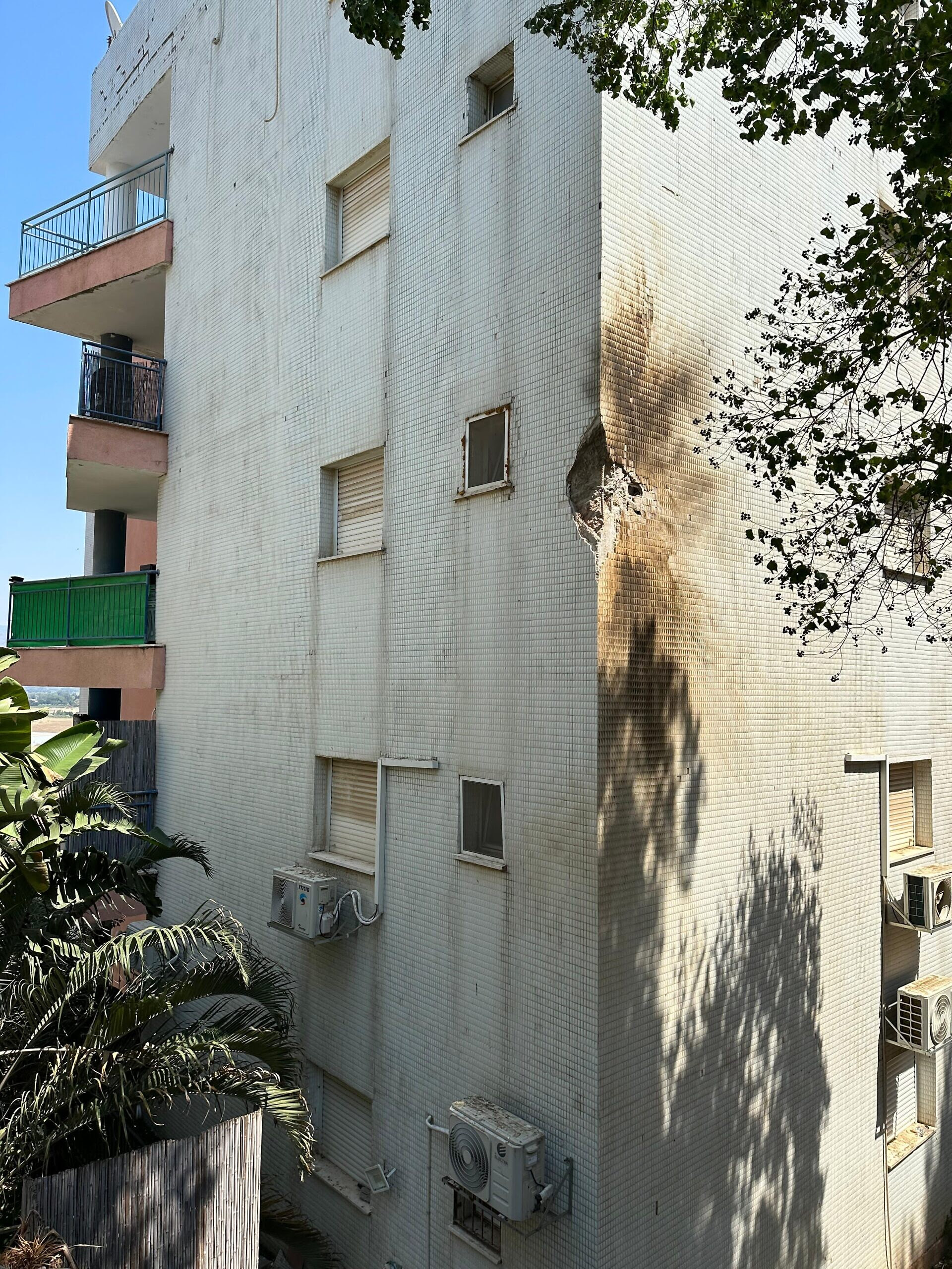 Kiryat Shmona Damage