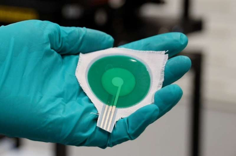 Wearable sensor device monitors breathing and could help save lives