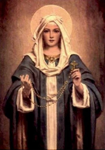 Our Lady with Rosary