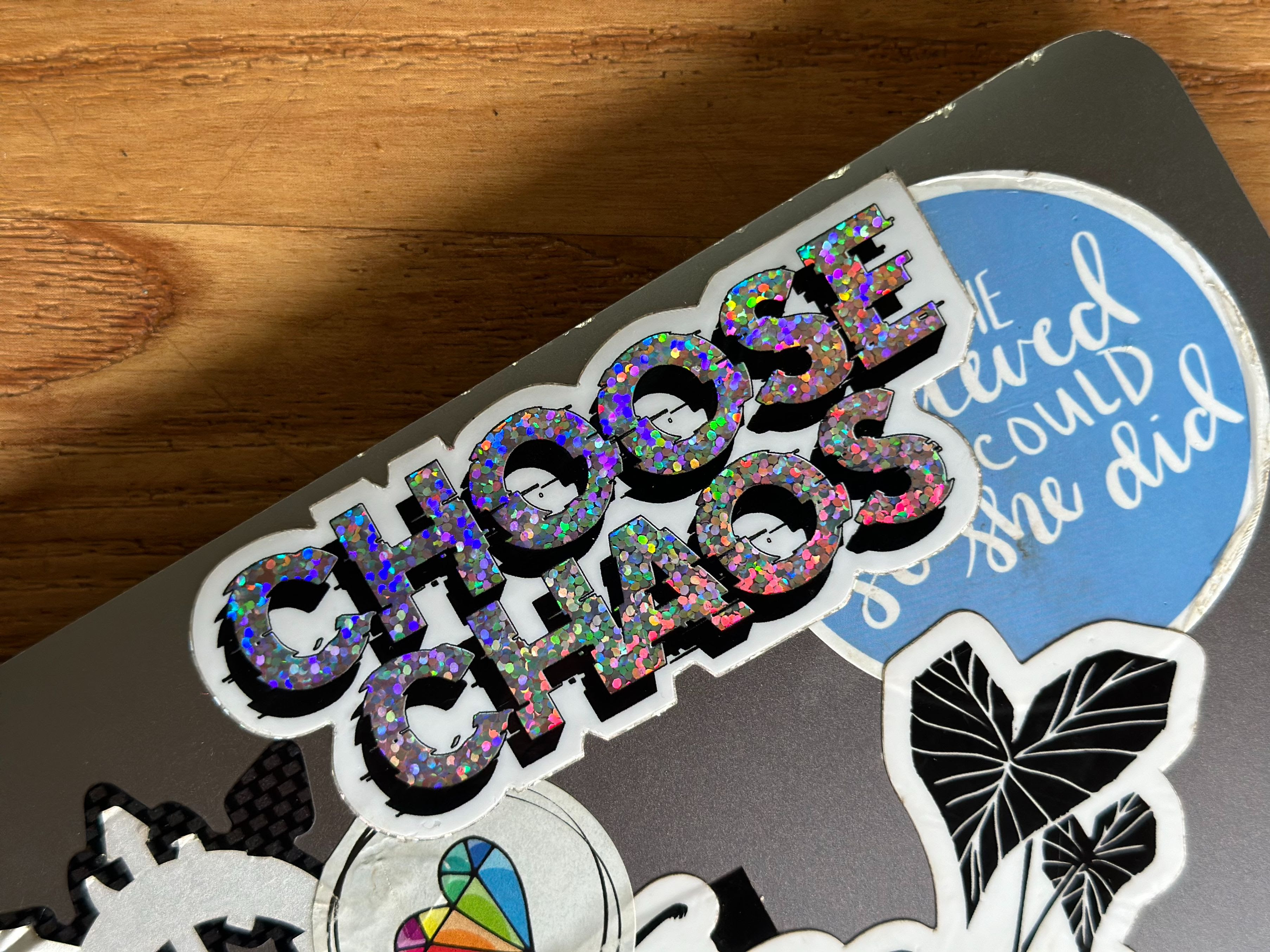 sticker: choose chaos