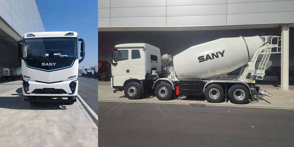 SANY 408P Electric Mixer Truck