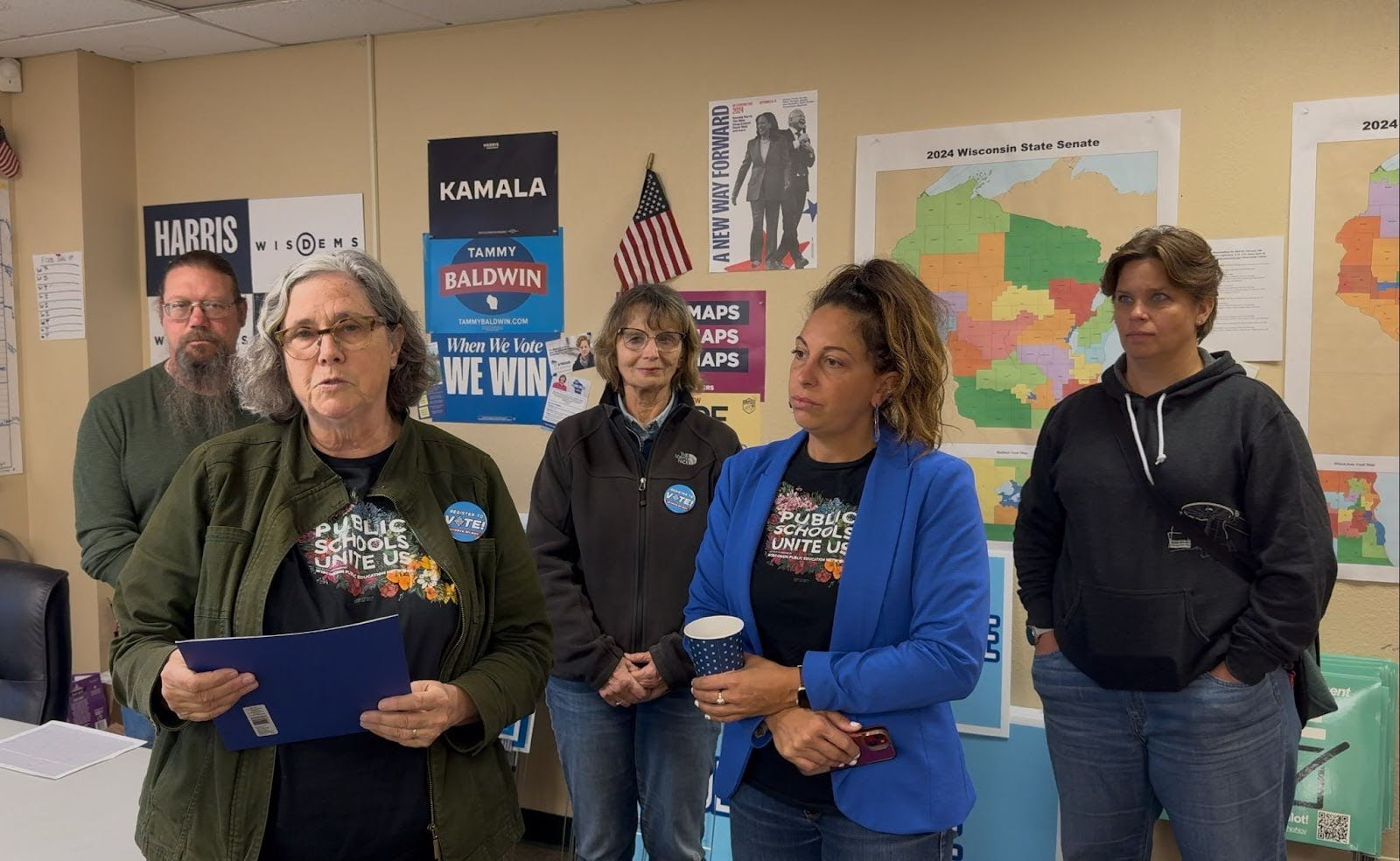 Harris campaign On World Teachers’ Day, educators in Wisconsin sound