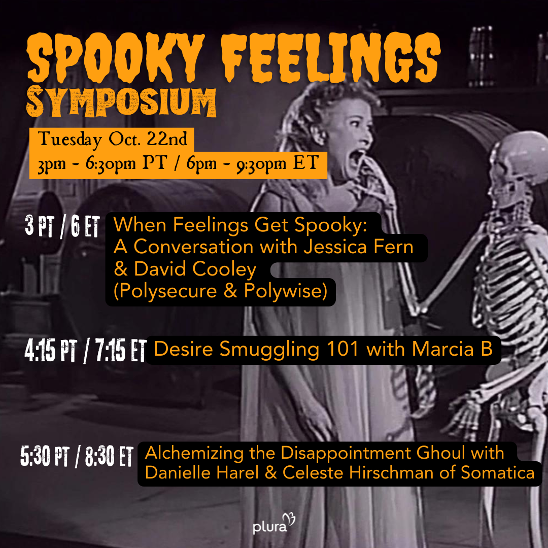 lineup for spooky feelings symposium