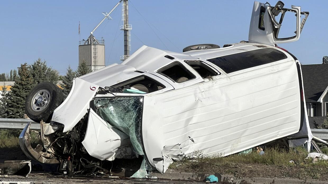 Confirman que los seis fallecidos en un aparatoso accidente en Idaho son trabajadores agrícolas mexicanos