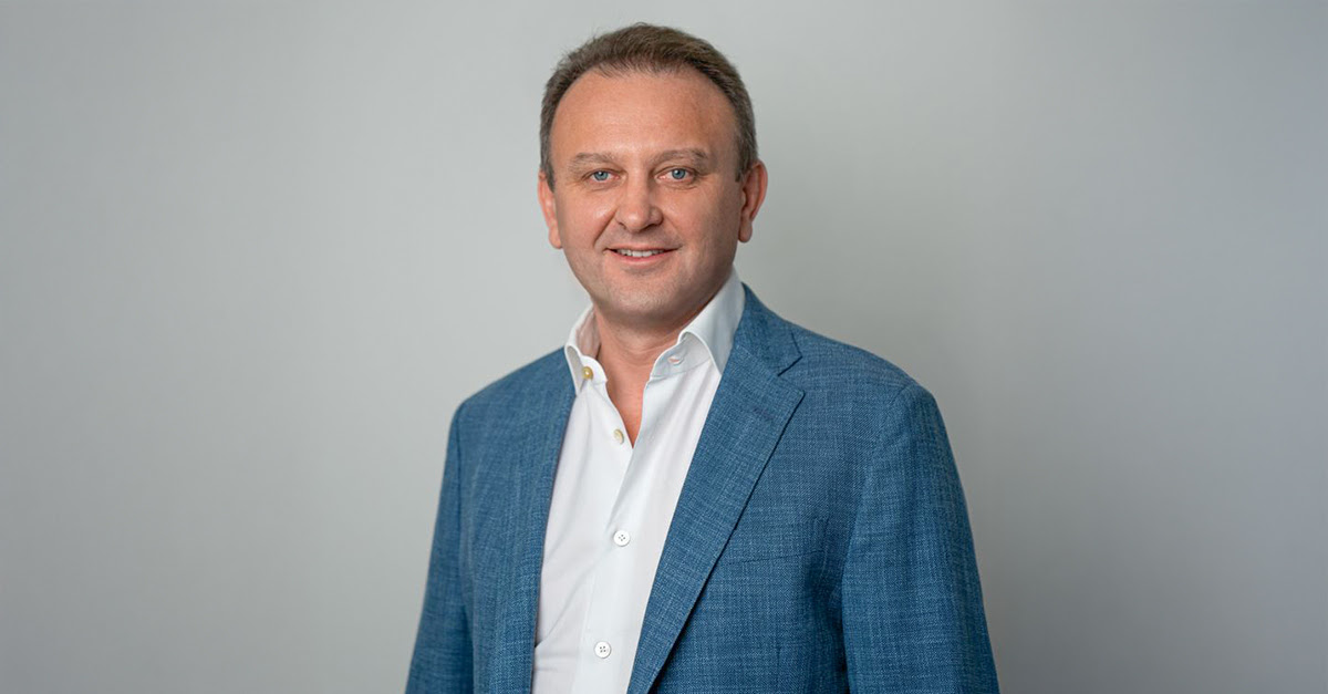 El CEO y fundador de Prestige Expo, Vitaliy Rushchynskyy