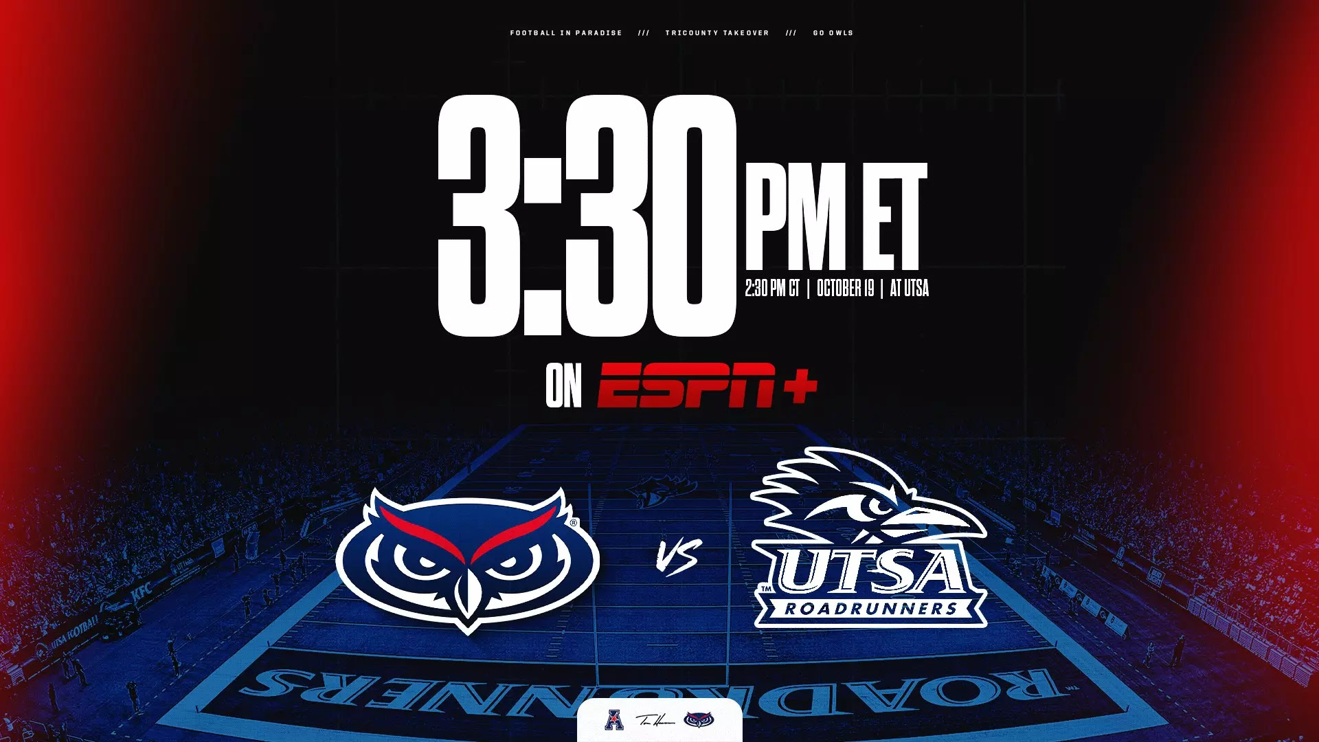 UTSA Game Time Change