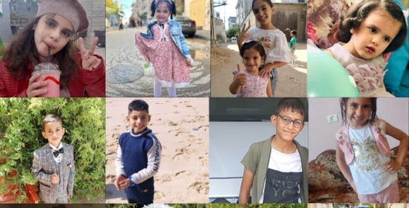 TROIS FRAPPES ISRAÉLIENNES ONT TUÉ 32 ENFANTS EN AVRIL A GAZA : NOUS DEMANDONS L'OUVERTURE D'UNE ENQUÊTE POUR CRIMES DE GUERRE