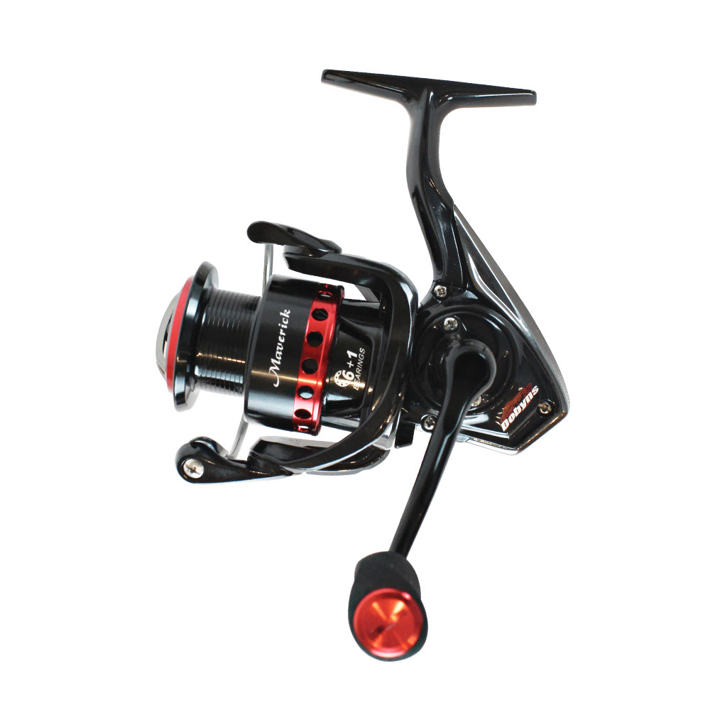 Image of Maverick 2000 Spinning Reel-Red