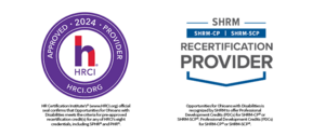 HRCI and SHRM logos