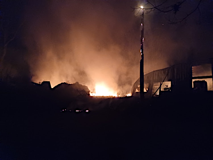 Devastating fire at our industrial site