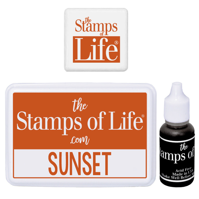 Image of Sunset Ink Pads and Refill Set