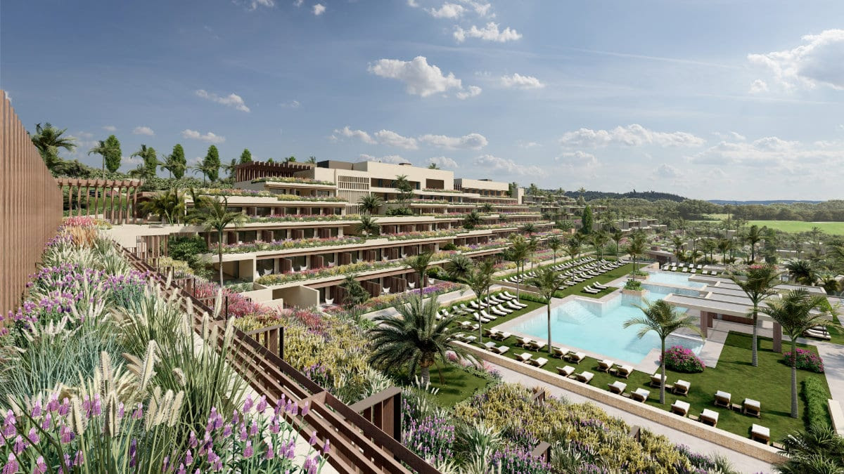 Exterior del resort