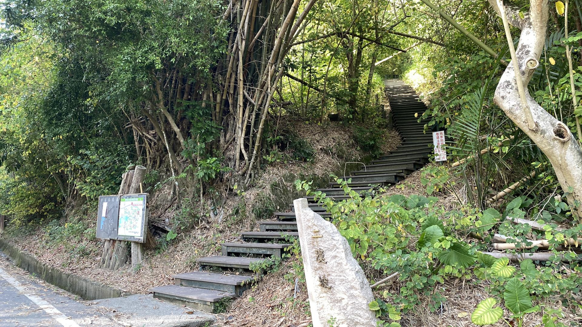 蘭潭步道示意圖