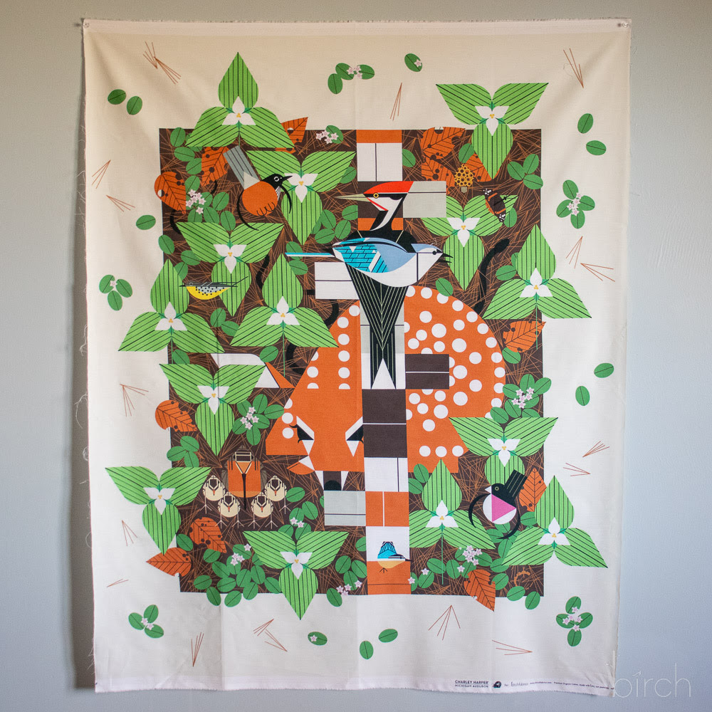 Image of Poster Panel (digital) from Michigan Audubon by Charley Harper