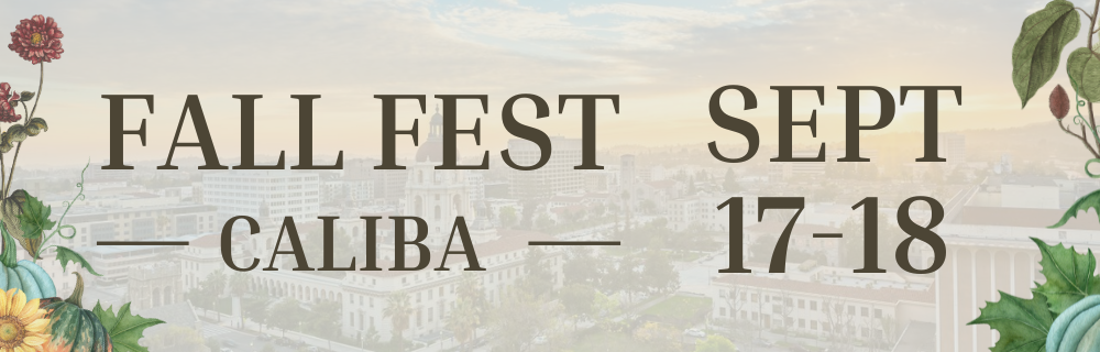 Fall Fest CALIBA Sept. 17-18