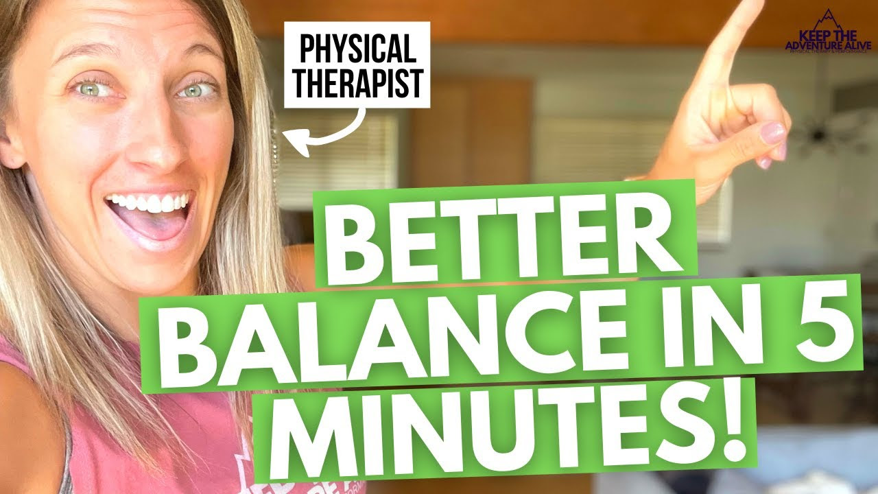Improve your balance in 5 minutes! | Make your Arthritic joints feel ...