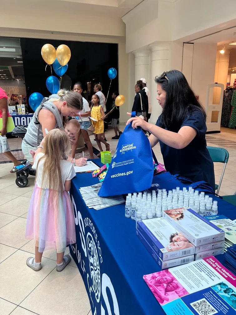 Gulf Coast covid tests at annual health fair