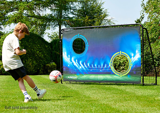 Smyths Toys 20% Off Goals & Footballs Sale - Limited Time Offer 6 8ft x 5ft Arena Sports Goal with Target