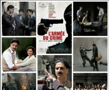 la projection du film "L'Armée du crime" 