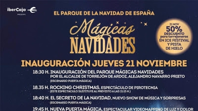 El parque de las 'Mágicas Navidades' abre este jueves con espectáculos de música, luz o pista de hielo