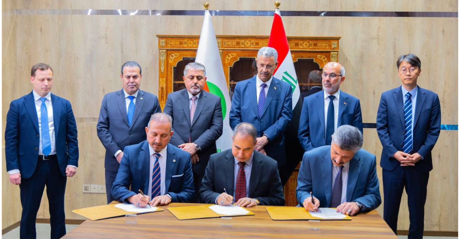 Iraq signs a contract with a Ukrainian company to develop the Okaz gas field
