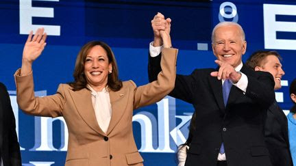 'Nous aimons Joe !' : Joe Biden, ovationné à la convention démocrate, passe le flambeau à Kamala Harris en vue de la présidentielle américaine