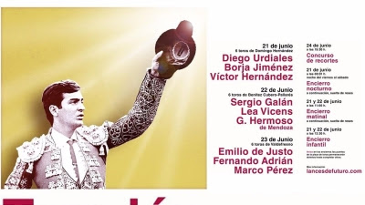 Torrejón.- La Feria Taurina reunirá a figuras como Borja Jiménez o Víctor Hernández con jóvenes promesas del toreo