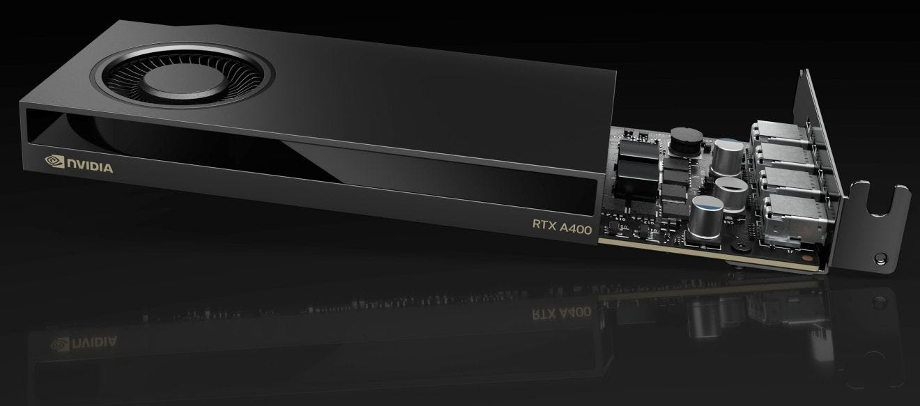 NVIDIA RTX A400 A1000: Lower-cost single slot GPUs